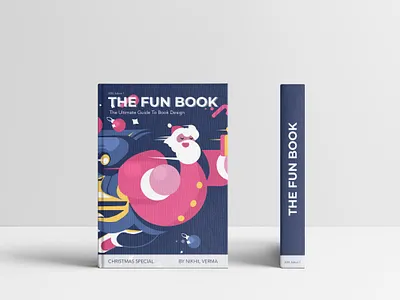 Book Cover Design book art book cover book cover art book cover design book cover mockup book design illustration art santa santa claus