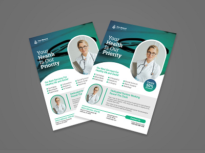 Medical, Dental, Healthcare Flyer Design business flyer businessflyer clinik corona virus flyer corporate flyer covid 19 dental flyer doctor flyer healthcare flyer hospita flyer hospital flyer logodesign modern flyer modern medical flyer socialmedia web banner