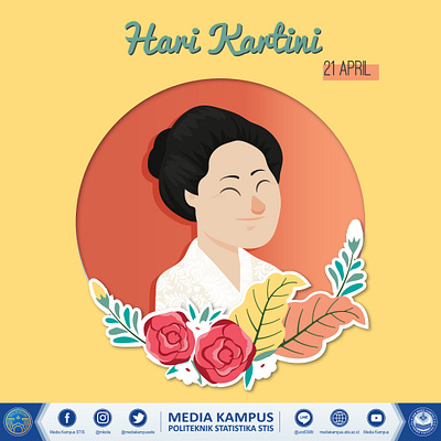 Kartini Days design illustration