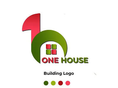 One house logo apartment block building building logo home homelogo house investment realestate realestateagent realestatelogo