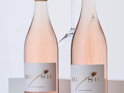 blush wine label 03 best wine label blushwine blushwinelabel jordan jelev strategic branding the labelmaker varnawinery wine branding wine label wine label design wine label designer wine packaging winelabelart