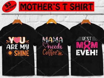 50+ MOTHER'S DAY Premium T-shirt Design. design illustration mom mom vectors mothers day t shirt tshirt tshirtdesign typography uiux vector