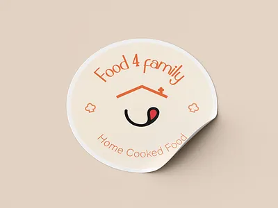 food 4 family brand branding creative design creative logo food food logo freelance freelance design freelance designer freelancer logo logotype restaurant restaurant logo