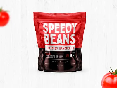 Speedy Beans packaging beans food food label food packaging mexican food nicaragua package packaging packing design pork