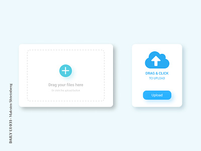 Daily UI Challenge 031 - File Upload app daily ui dailyui design file upload ui