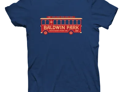 Baldwin Park, CA Tee california illustration lettering t shirt t shirt design tee
