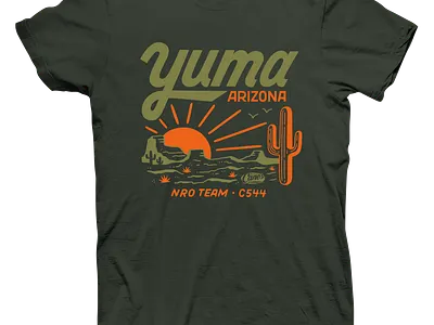 Yuma, AZ Tee illustration lettering t shirt t shirt design tee