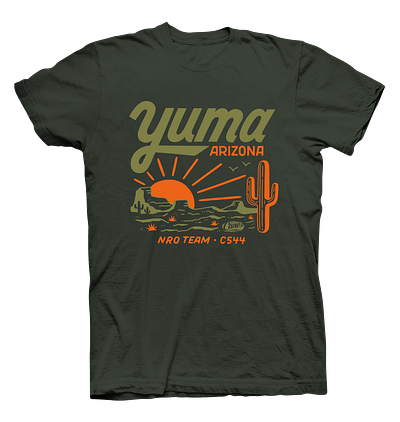 Yuma, AZ Tee illustration lettering t shirt t shirt design tee