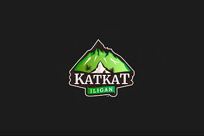 Katkat Iligan Logo branding clean design illustration illustrator logo vector