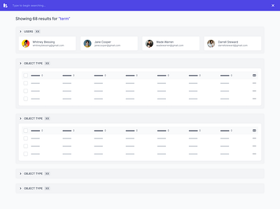 Search Results collapse data table expand group group by group results grouping indiana indianapolis innovatemap results search search results table ui