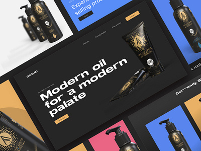 HAIR CARE 2021 3d 3d art adobexd branding colors design glassmorphic illustraion productdesign products trends ui ux website