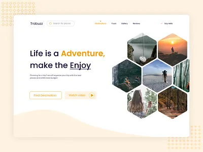 Traveler helping landig page agency clean design clean ui company design concept guide landing page landing page design mnimalist travel agency travel web traveler uidesign user research ux design uxalam web web design webdesign website