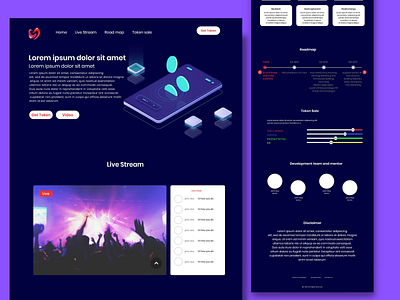 Bae Cryptocurrency website UI UX Design | Racio bae bae coin bitcoin coin cryptocurrency ui ux uxdesign uxui webdesign