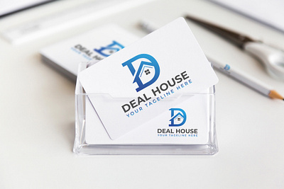 Letter D Real Estate Logo brand identity branding branding agency branding designer branding for real estate business card design logo maker luxury real estate real estate branding