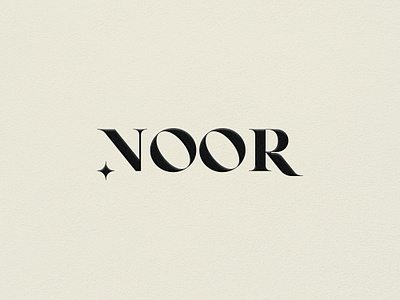 Noor Brand Identity brand identity branding clothing brand graphicdesign lettering lettermark logo logoconcept logodesign logomark logotype minimalist minimalist logo monogram letter mark visual design visual identity