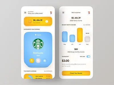 Fintech | Banking for freelancer 3d analytics app analytics chart analytics ui app concept application ui budget app dashboard ui design app designer expense tracker income minimal product designs shadow trendy design uidesigns uxdesign