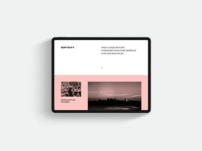 Softcity Web design branding clean clean design graphic design real estate branding web design website