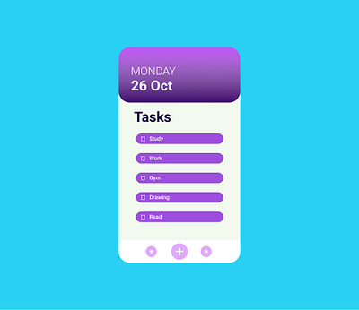 Todo android app app design list task todo