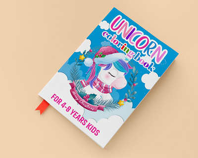 Unicorn Coloring Book coloring book coloring page kdp cover unicorn coloring book