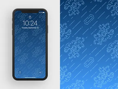 Cananga Pattern borneo design illustration line illustration monoline tribal vector