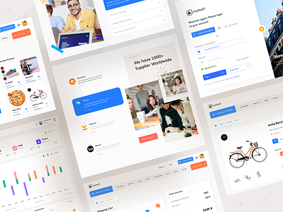 Mallset Supermatket Project exploration animation clean ui clean ui ux e commerce shop ecommerce app food app minimal modern product shop supermarket typogaphy