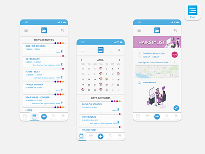 Floh - Family agenda app - version 2021 application applicationmobile brand creativity figma figmaappdesign figmadesign graphicdesigner mobileapp mobileapplication ui uidesign userexperience userexperiencedesign userinterface ux uxdesign