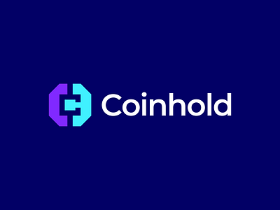Coinhold Logo abstract abstraction brand brand identity c letter c logo c logo design clean coin logo crypto logo gennady savinov logo design geometric logo design modern symmetric