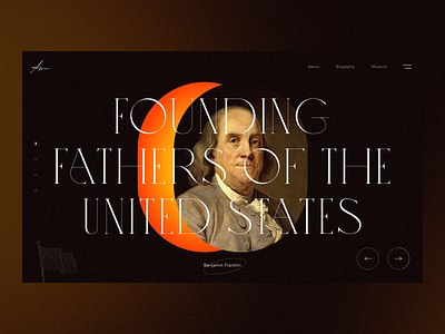 Benjamin Franklin apple balkan benjamin franklin biography black contrast croatia design father flag man noise noise shadow old orange sad ui united states vintage white