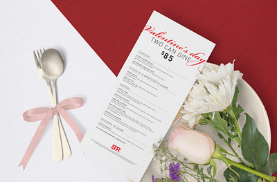 Valentine's Menu design illustrator cc menu menu design mockup photoshop print design typography