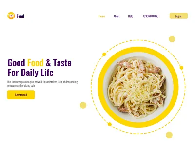 Food lending branding icon lending logo minimal ui ux web