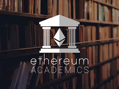 Ethereum Academics Logo crypto dailylogo ethereum logo logocore vector