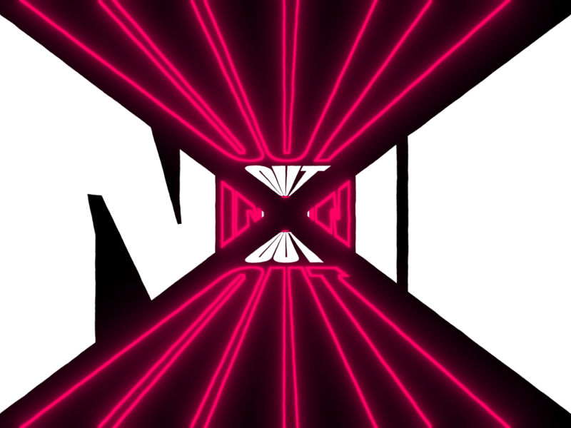 In & Out 2d animation after effects animation design kinetic typography mograph motion motion design typography vector