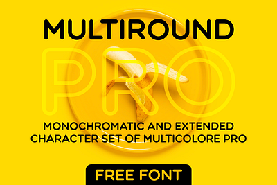 Multiround free font design font font design fonts free font freebie freebies typedesign typeface