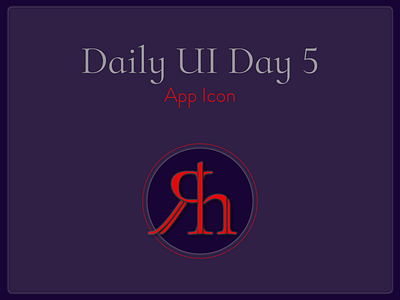 App Icon adobe adobe illustrator blue branding daily 100 challenge daily ui dailyuichallenge day5 design icon illustration logo logo design logodesign logos logotype red red logo typography vector