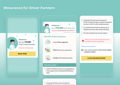 insurance @ covid 19 app app design approval benefits claim clean cover design designs insurance interaction interface medical mobile mobile app mobile design mobile ui ux