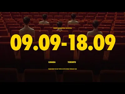 Toronto international film festival promo posters dailychallenge design graphic graphicdesign minimalist posters