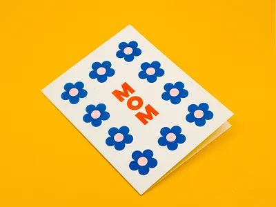 Mother's Day Card floral flowers greeting card illustration mom mother mothersday pattern stationery