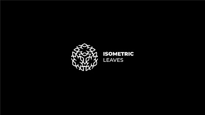 Isometric Leaves branding creative design digital idendity illustrator logo logodesign logotype minimal
