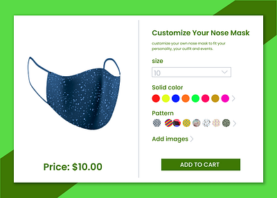 Daily UI #033 Customize product dailyuichallenge design dribbble illustration uiux