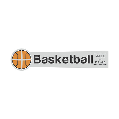 Basketball Hall of Fame Rebrand Idea logo