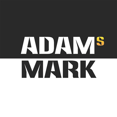 Adam's Mark Rebrand Idea icon logo