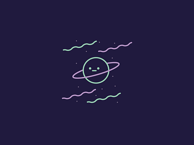 Basic planet 🪐 design galaxy graphic illustrator logo logo trends 2021 minimalism project space