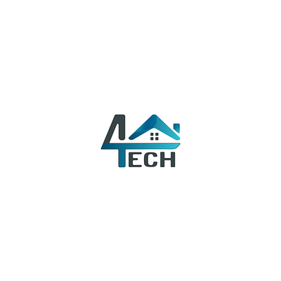 4 Tech Service Logo Design adobe illustrator adobe photoshop art color colors design graphic design illustration logo logodesign