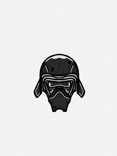 MASKulinity of star wars art cartoon character darkside design digital digital art disney drawing helmet helmet design helmets hero illustration kylo kylo ren kyloren skywalker star wars starwars