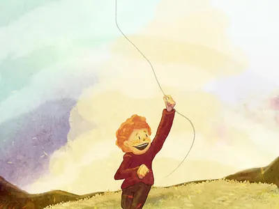 barrilete illustration infantil inspiration photoshop