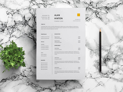 Free finance Clerk Resume Template curriculum vitae cv design cv template free resume template freebie freebies resume resume template