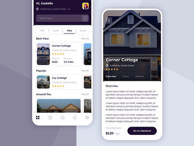 Home Booking 2021 apple booking booking app flat flatdesign home home screen homepage design hotel hotel booking hotels house house booking ios iphone ui design uiux design ux villa