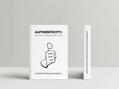 AUTHENTICITY BOOK COVER DESIGN book book cover book cover design book cover designer book design designer