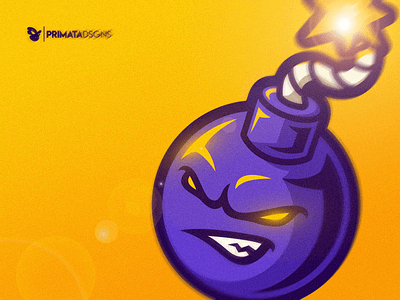 Boom! bomb bombs boom design dribbble esport esports illustration logo mascot sport logo sportlogo vector art