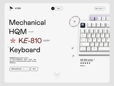 Mechanical Keyboard Platform e commerce design gaming gear interactive ui keyboard keyboard store landing page platform design product landing product showcase responsive design shopping platform tech accessories tech website typography ui design user friendly ux design ux ui web design website